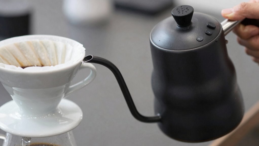 precise pour over kettle control