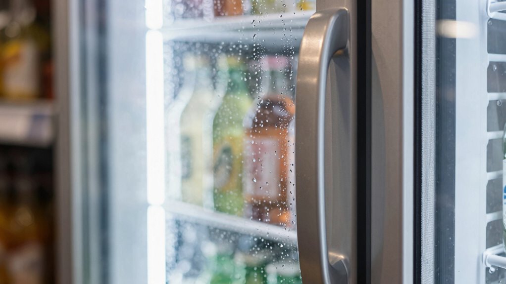 prevent fridge door condensation