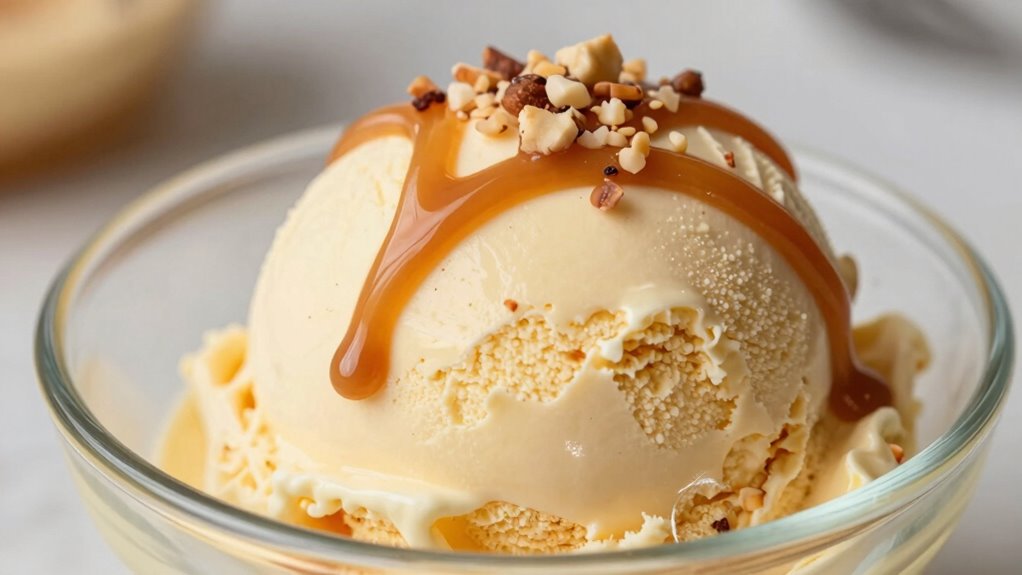 prevent gummy cheesecake ice cream