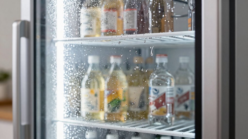 preventing fridge door condensation