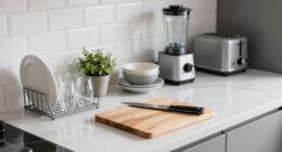 prioritize appliances over clutter
