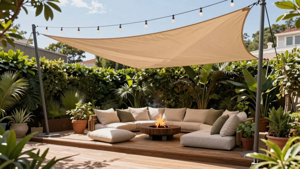 prioritize shade for comfort