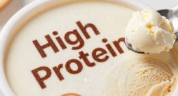 protein content in desserts