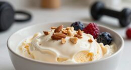 protein ice cream increases satiety