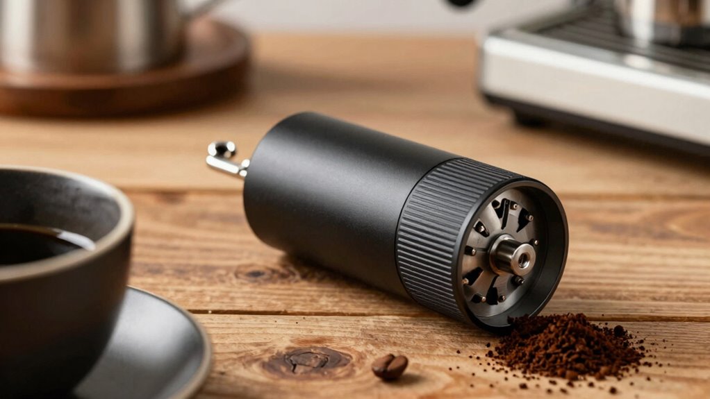 simplified espresso grinding process