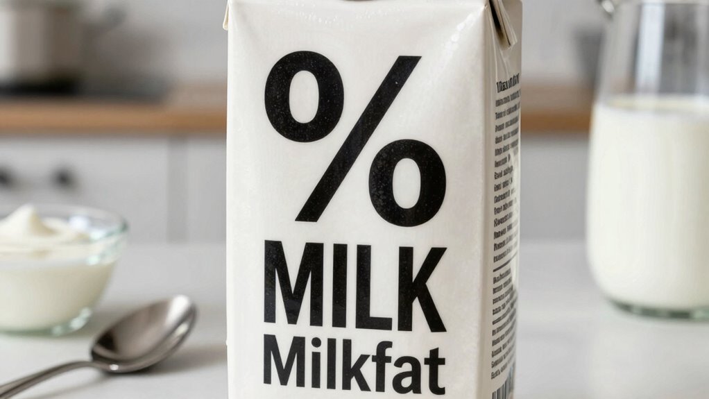 understanding milkfat content labels