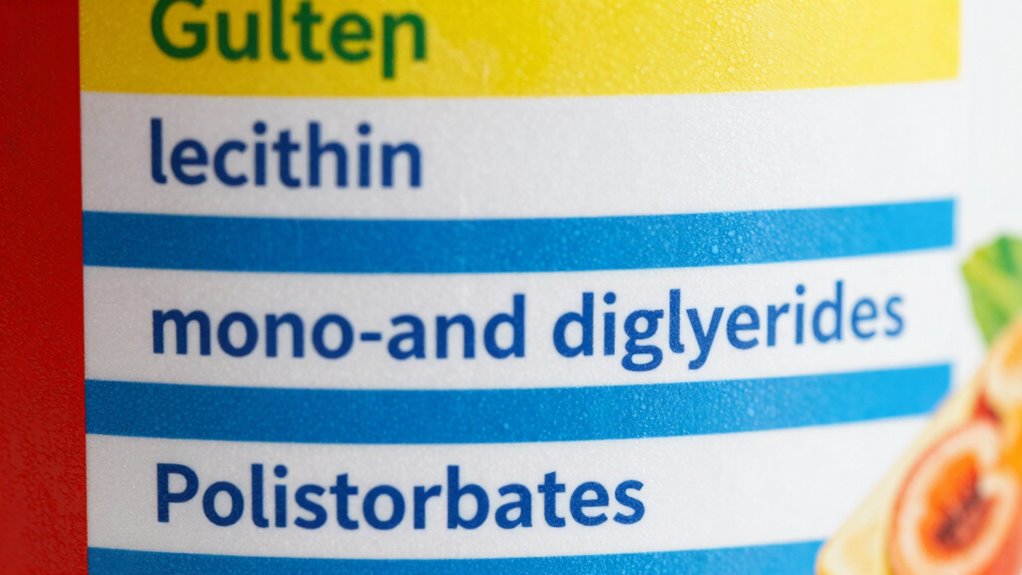 various names for emulsifiers