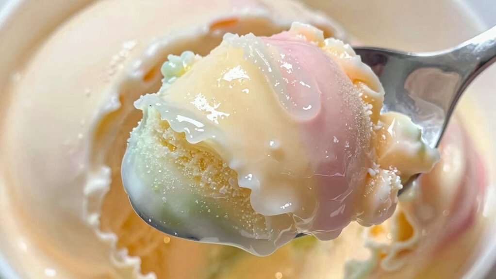 vegan ice cream texture