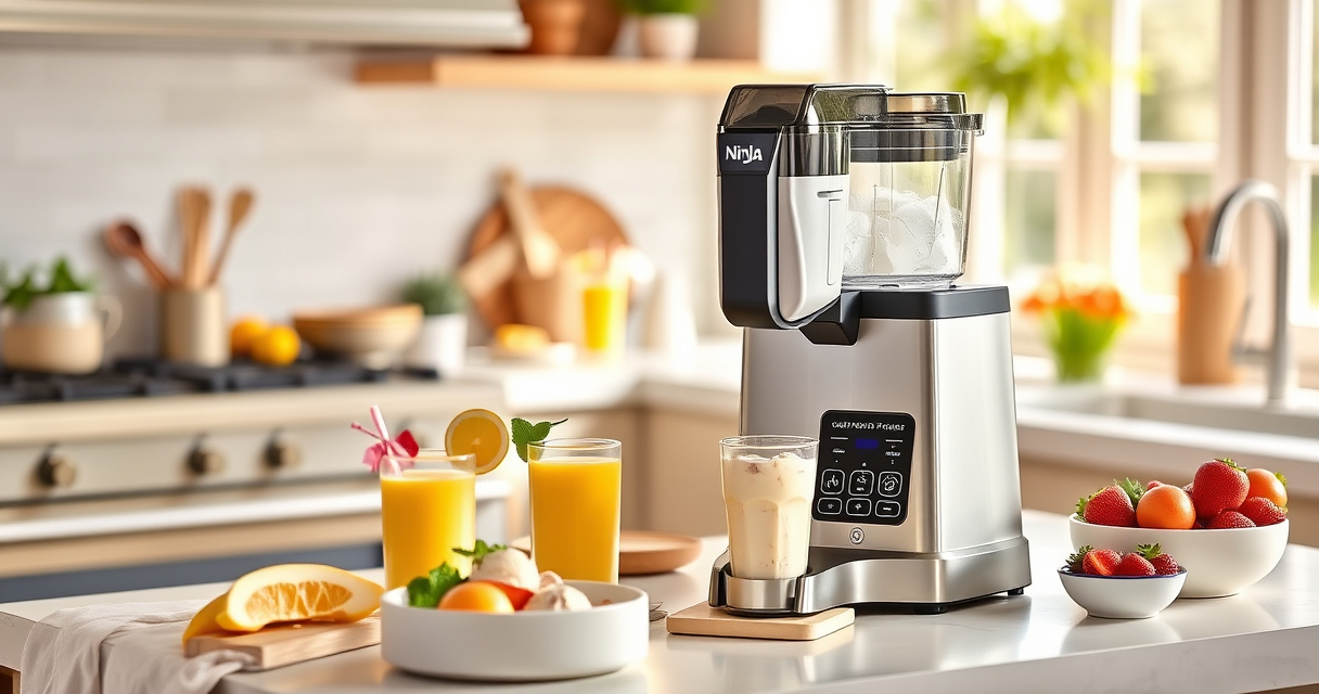 Beat the Summer Heat with Ninja CREAMi Deluxe Ice Cream Maker