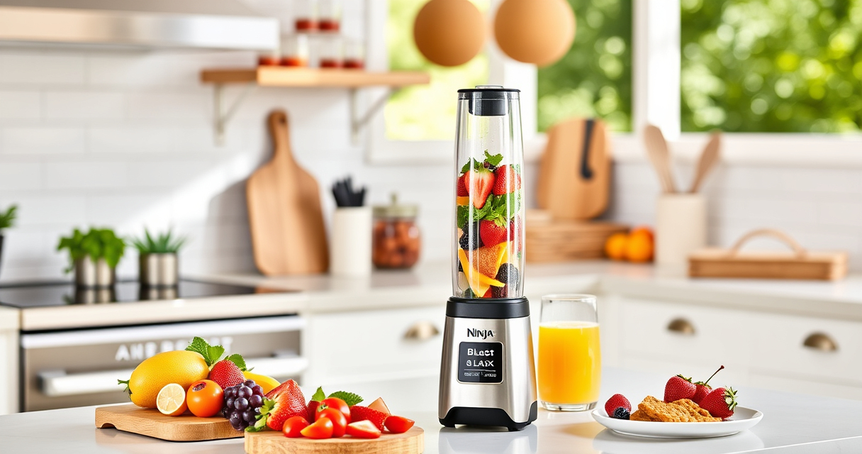 Cool Off with a Summer Berry Smoothie Using the Ninja Blast Max