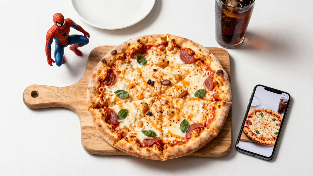 Little Caesars’ New ‘Webbed Pizza’ Comes With Something Special for Spider-Man Fans