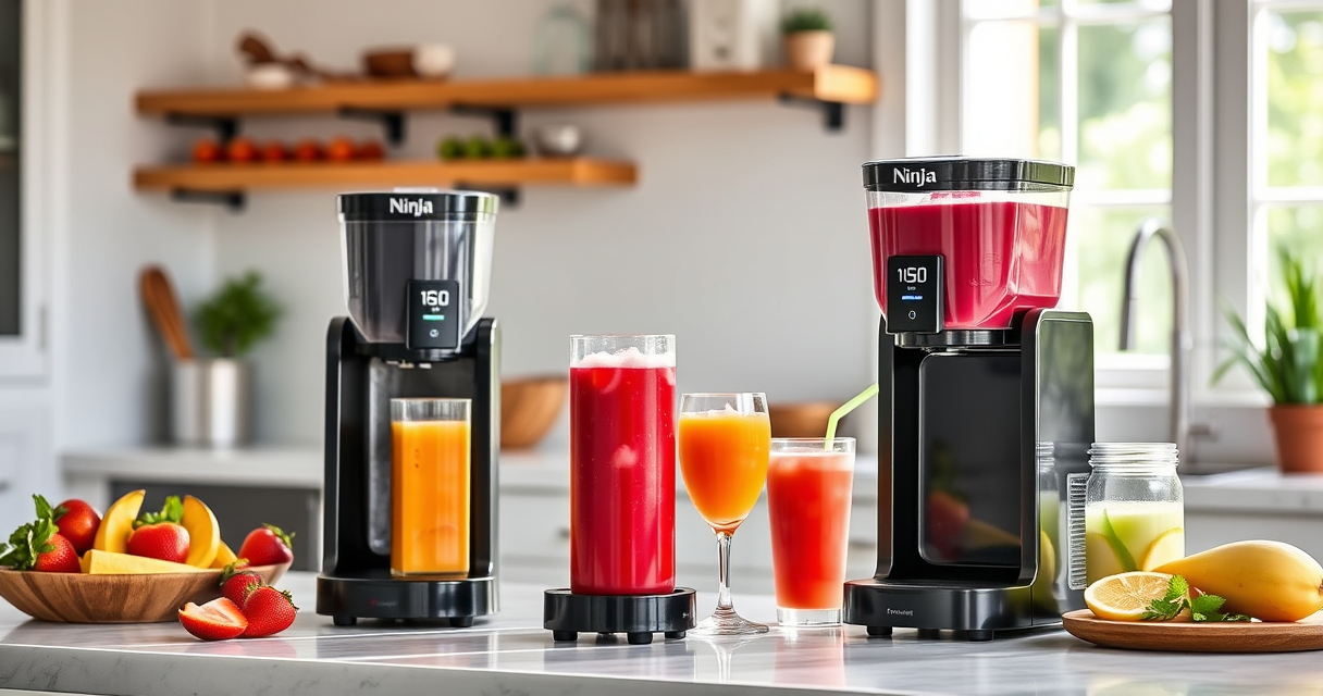 Make Perfect Summer Slushies with Ninja SLUSHi Frozen Drink Machine