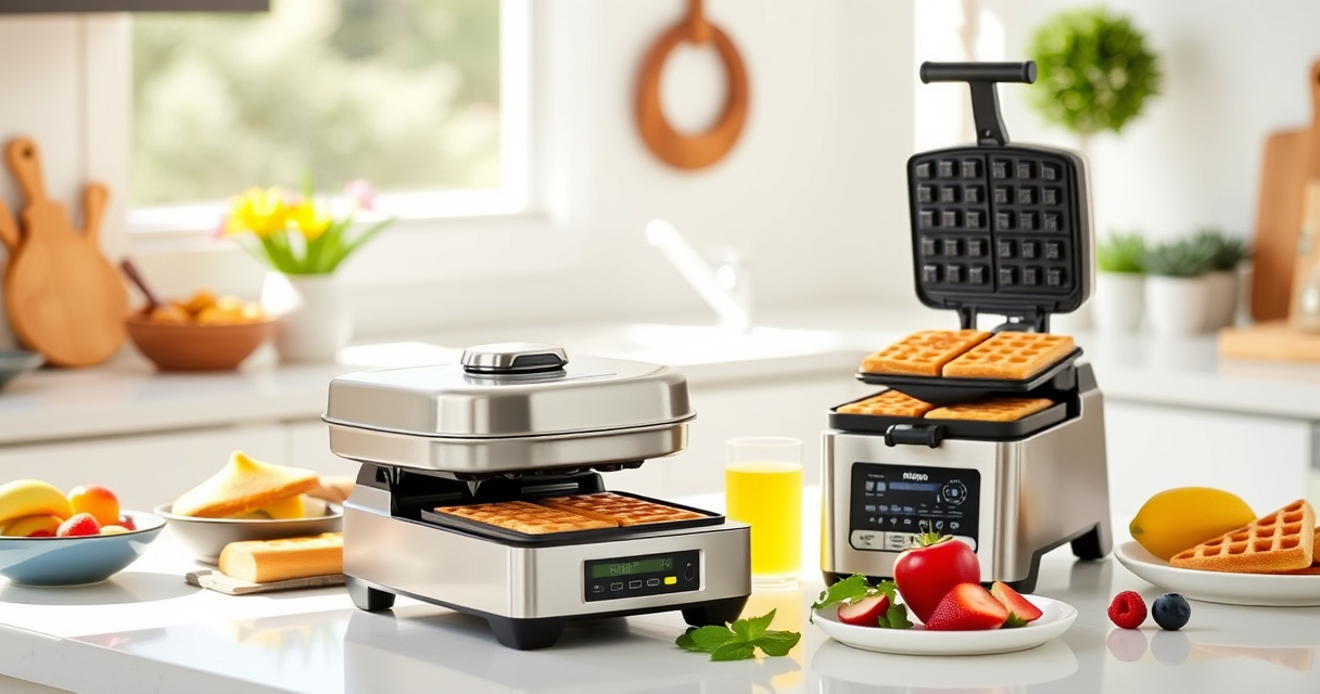 Master Summer Waffles with Ninja Belgian Waffle Maker Pro
