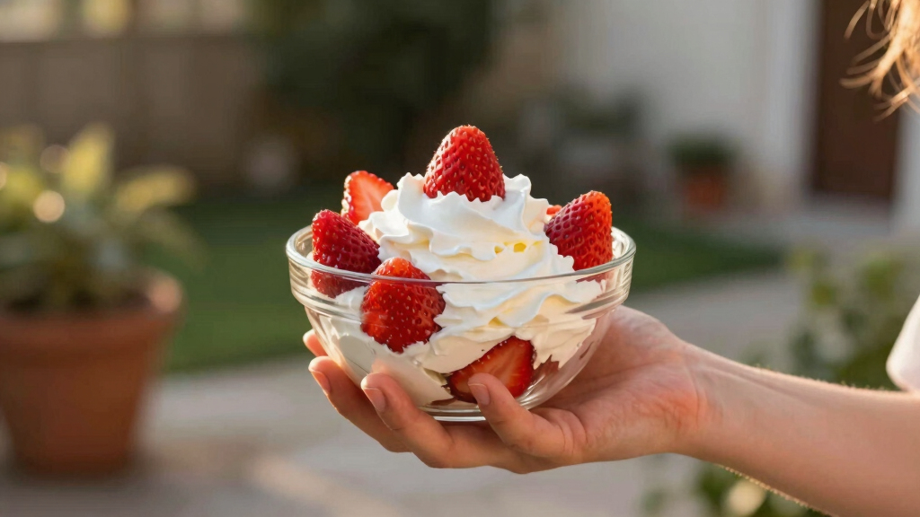 Strawberries and Cream