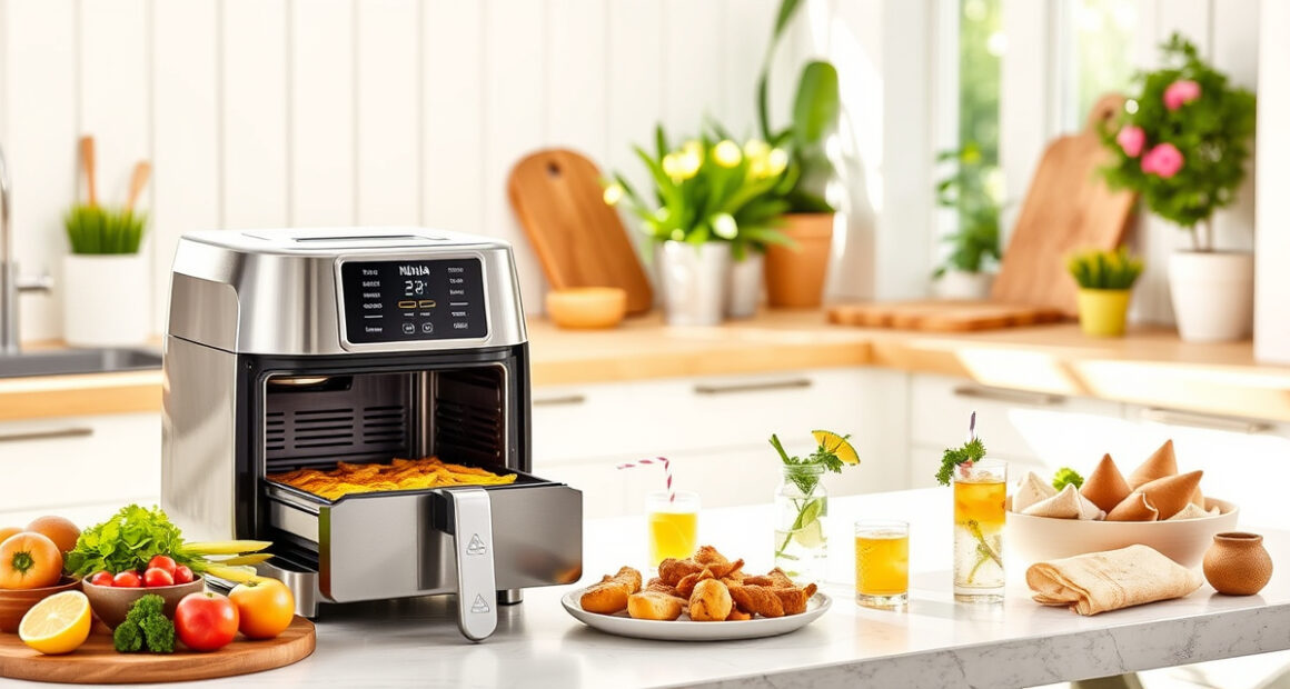 Summer Dessert Delight: Using the Ninja Foodi XL Air Fry Oven for Frozen Fruit Crisps