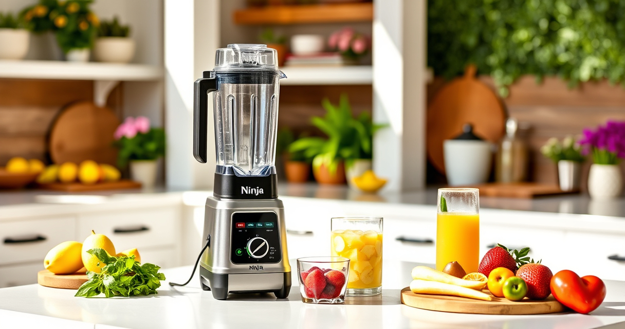 Cool Down with a Fresh Summer Smoothie: Ninja BC151EM Blast Portable Blender