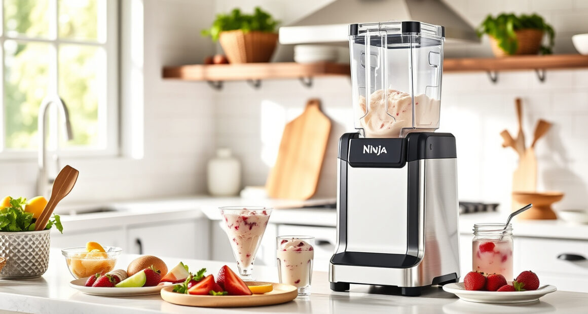 Create Summer Swirls with the Ninja NC701 CREAMi Ice Cream Maker