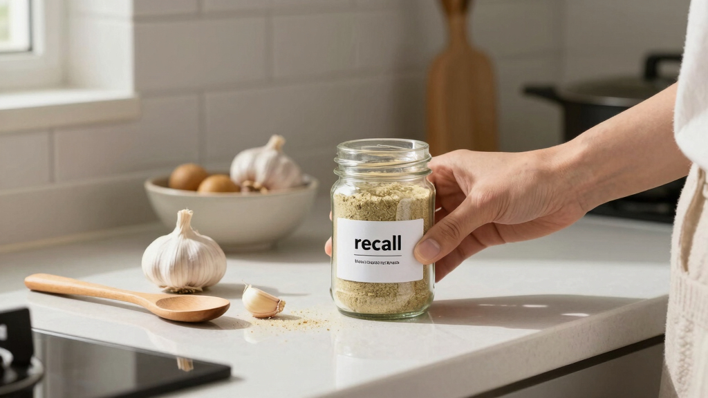 Heavenly Spices Garlic Powder Recall