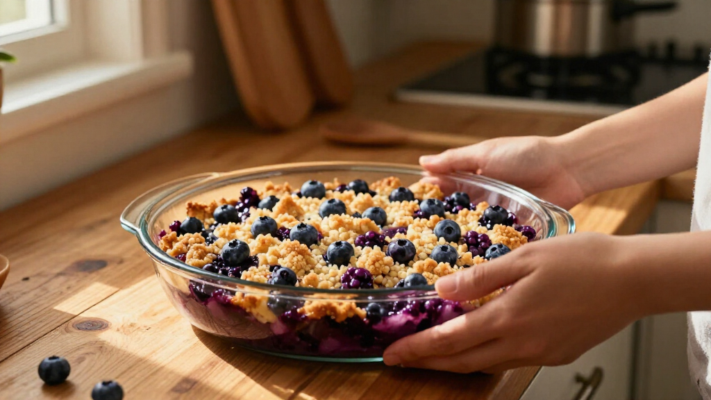 I Make This Easy Blueberry Cobbler On Repeat All Summer