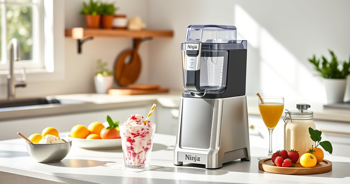 Make Summer Sweet with the Ninja NC701 CREAMi Swirl Ice Cream Maker