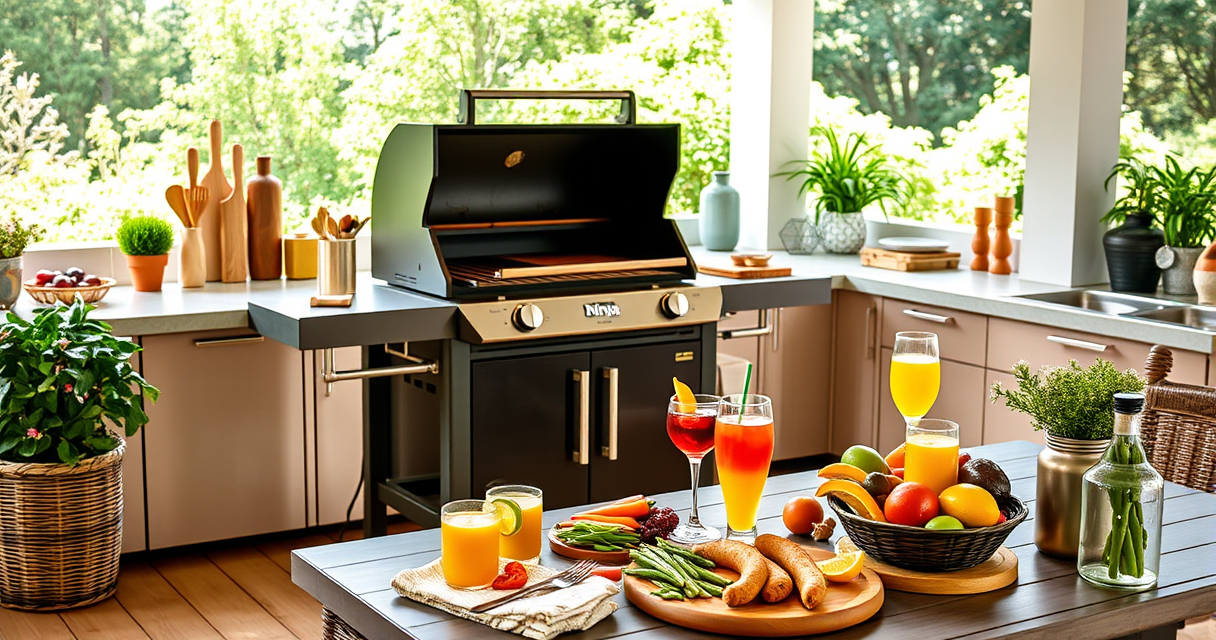 Master Grilled Summer Desserts with Ninja OG951 Woodfire Pro Connect