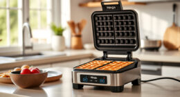 Ninja Belgian Waffle Maker Pro: Perfect Summer Waffles with Ease