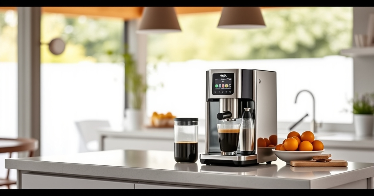 Ninja Luxe Café Premier 3-in-1 Espresso Machine: Perfect for Summer Coffee Delights