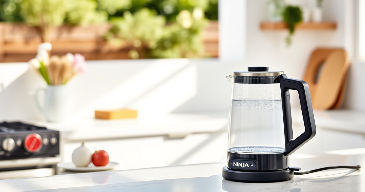 Stay Cool This Summer with the Ninja KT200BL Precision Electric Kettle