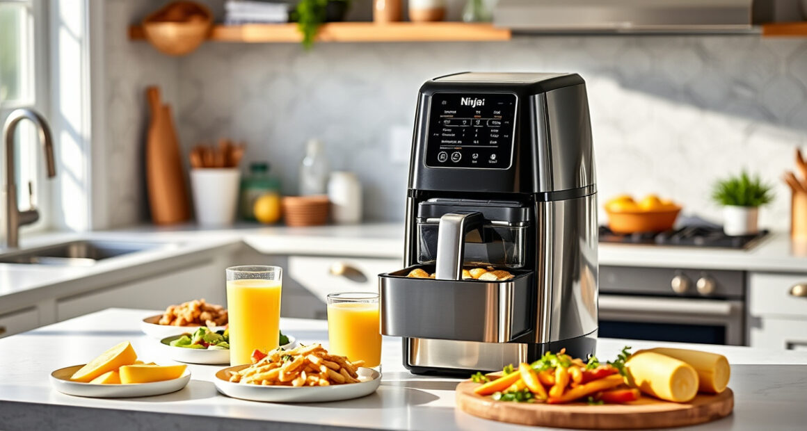 Summer Crispy Veggie Chips with Ninja DZ401 Foodi Air Fryer