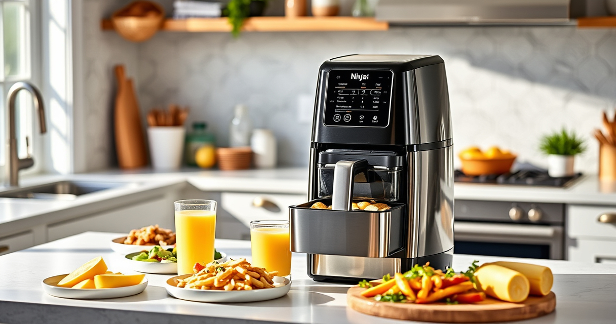 Summer Crispy Veggie Chips with Ninja DZ401 Foodi Air Fryer