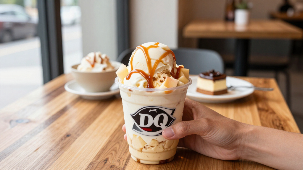 Dq Caramel Apple Cheesecake Blizzard