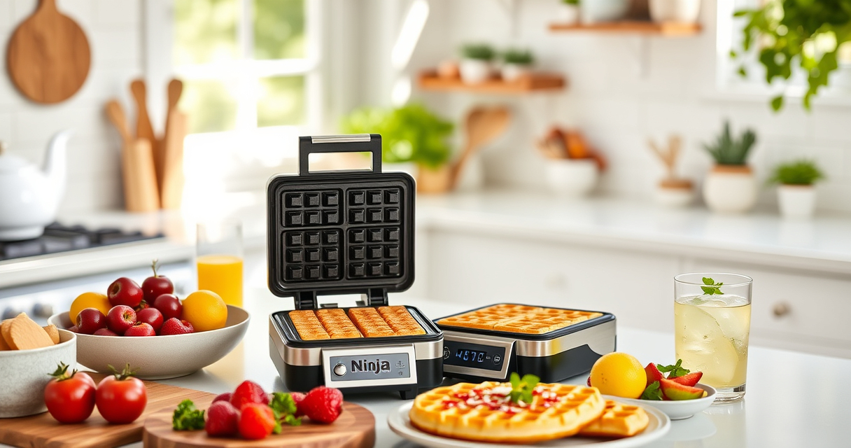 Ninja Belgian Waffle Maker Pro: The Ultimate Summer Waffle Station