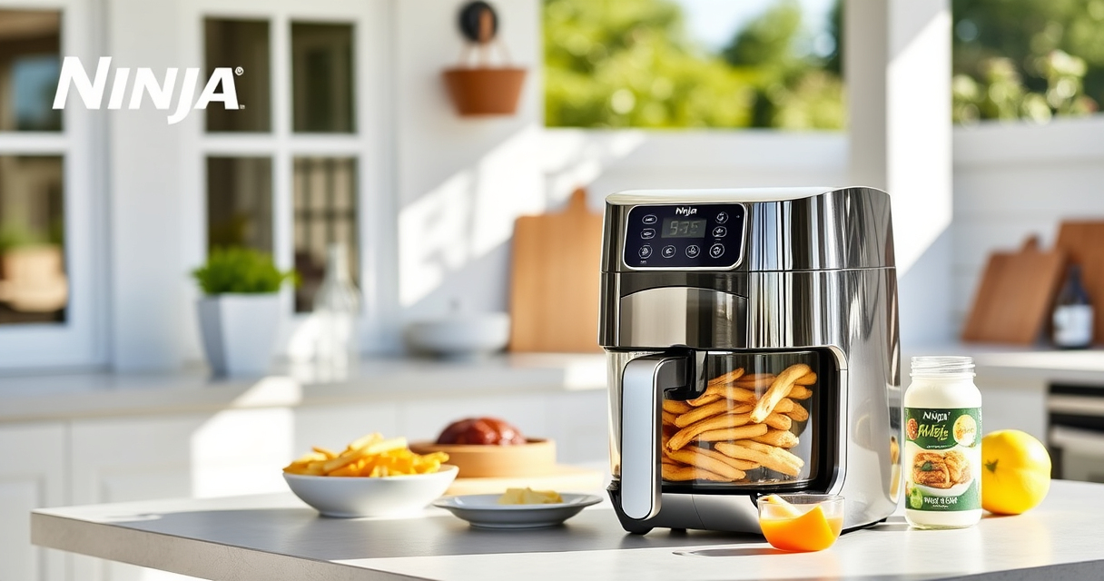 Ninja Crispi 4-in-1 Glass Air Fryer: Perfect for Summer Snacking & Baking