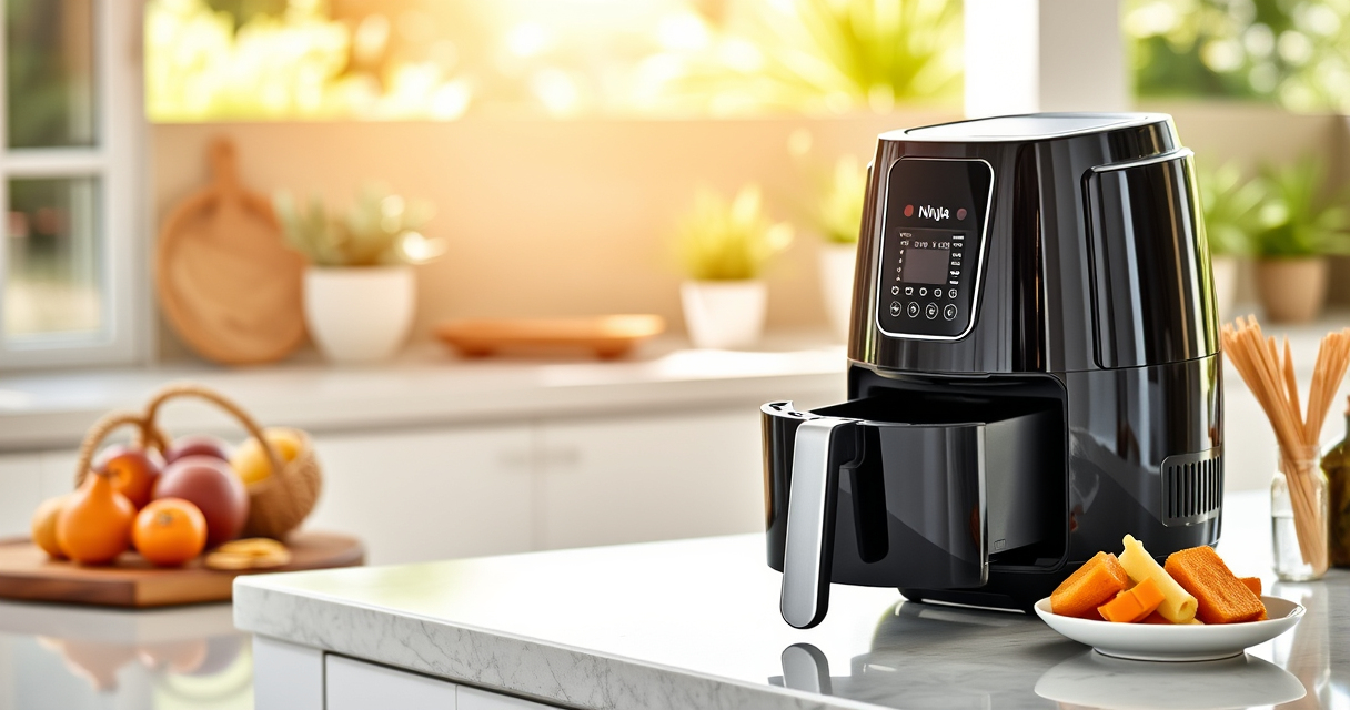 Ninja Crispi 4-in-1 Glass Air Fryer: Perfect for Summer Snacking & Desserts