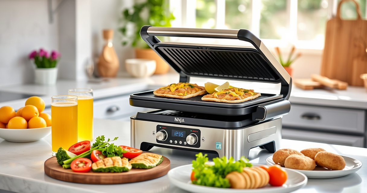 Ninja Foodi Pro 5-in-1 Indoor Grill: Your Summer BBQ Companion