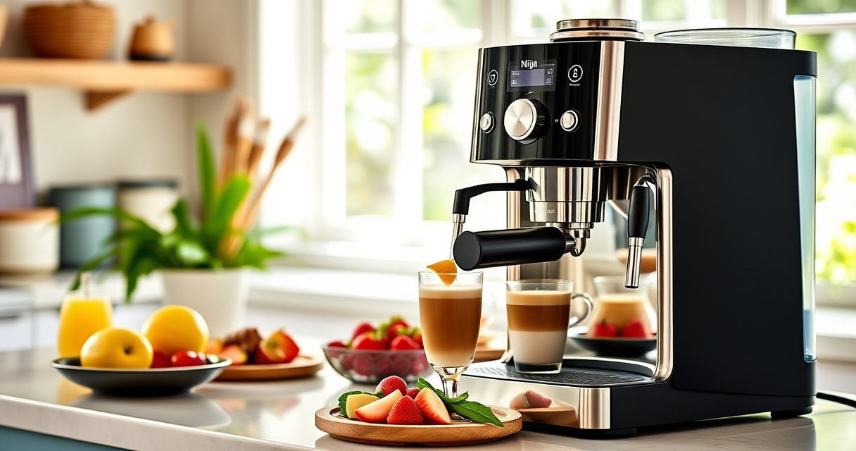 Ninja Luxe Café Premier 3-in-1: Summer Coffee Mastery