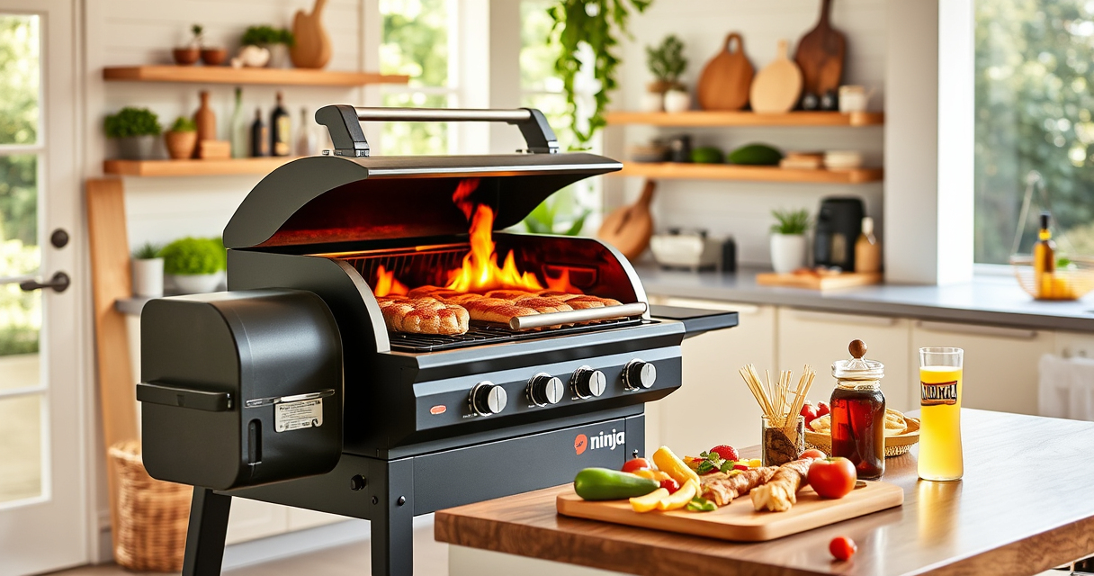 Ninja Outdoor Woodfire Pro XL Grill & Smoker: Best for Summer BBQs & More
