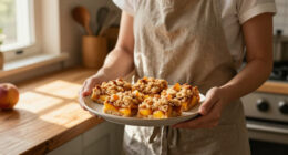 Peach Crumb Bars