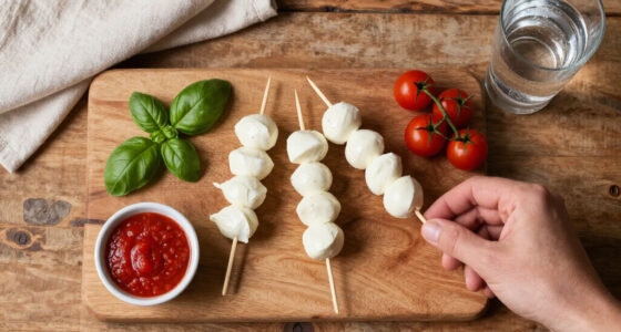 Spiedini Di Mozzarella, La Ricetta Vegetariana