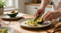 Tortino Di Pollo E Maionese Con Avocado