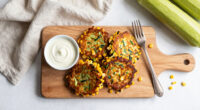Zucchini And Corn Fritters