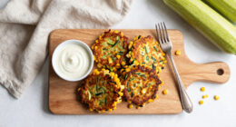 Zucchini And Corn Fritters