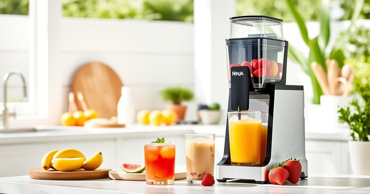 Beat the Heat with the Ninja SLUSHi Frozen Drink Maker