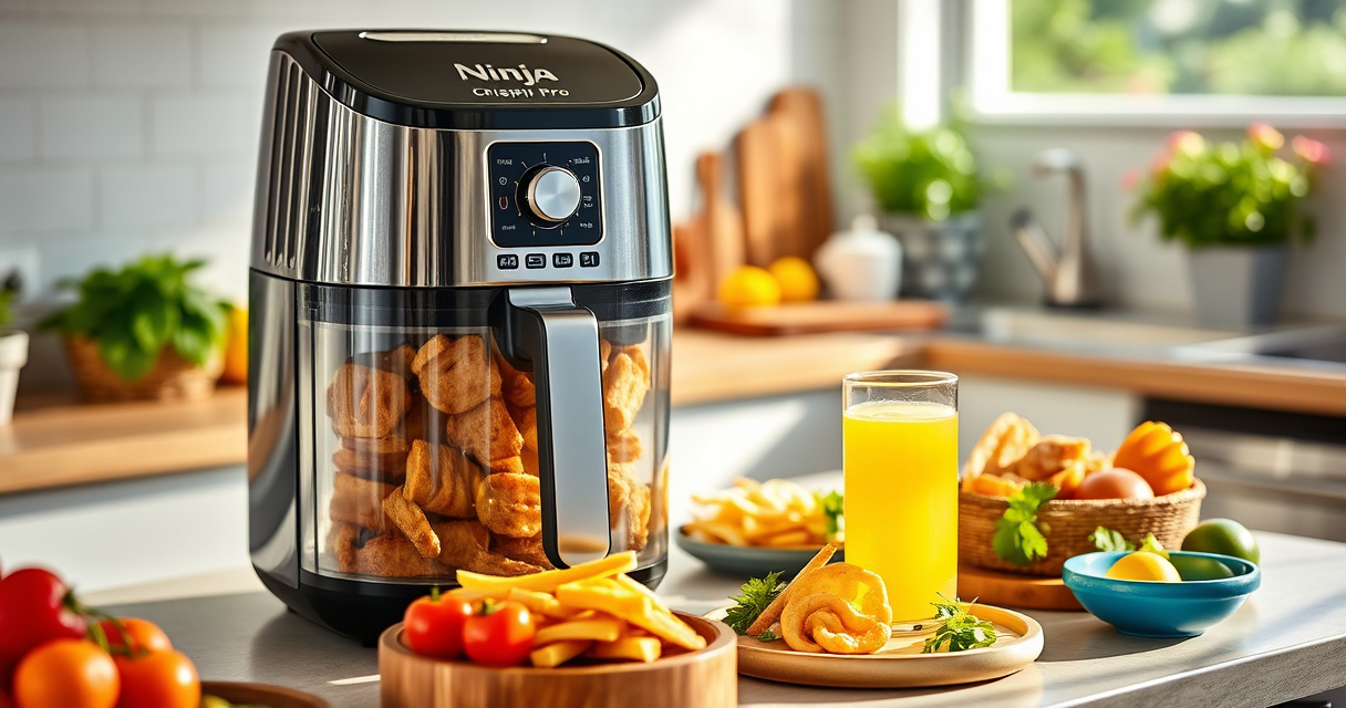 Effortless Summer Hosting with the Ninja Crispi Pro 6-in-1 Glass Air Fryer