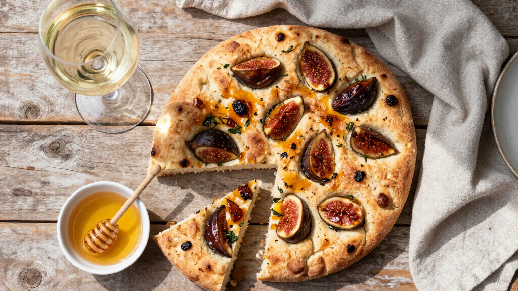 Focaccia Salata Ai Fichi
