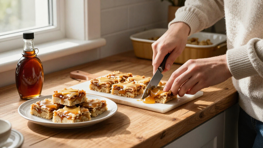 Gooey Maple Butter Bars