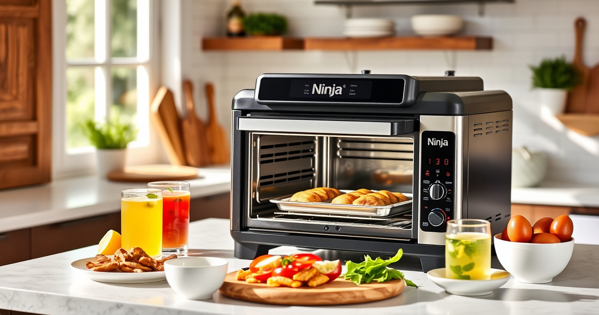 Host Effortless Summer Pool Parties with the Ninja Foodi XL Pro Air Oven