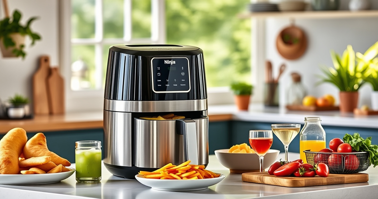 Host Effortlessly with the Ninja DoubleStack XL Air Fryer this Summer