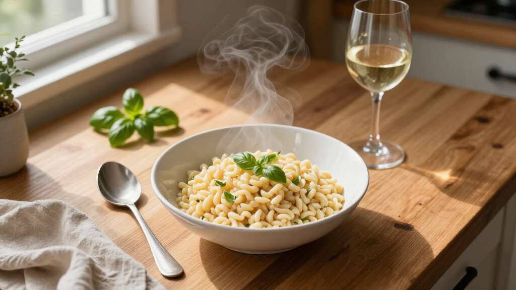 I Cook This 15-Minute Creamy Orzo For Dinner At Least Once A Week