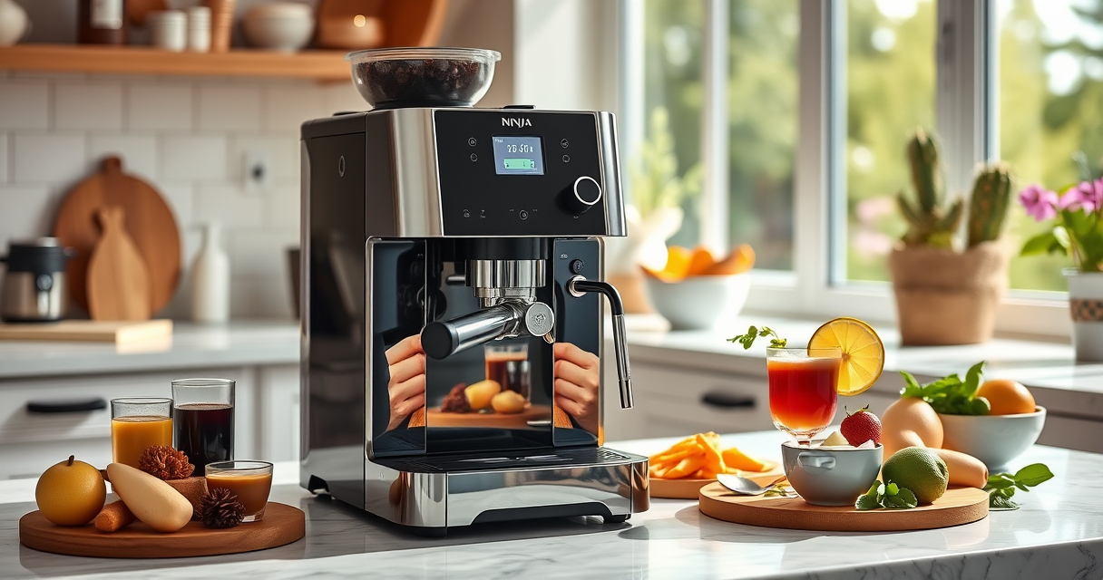 Make Summer Evenings Special with the Ninja Luxe Café Pro Espresso Machine